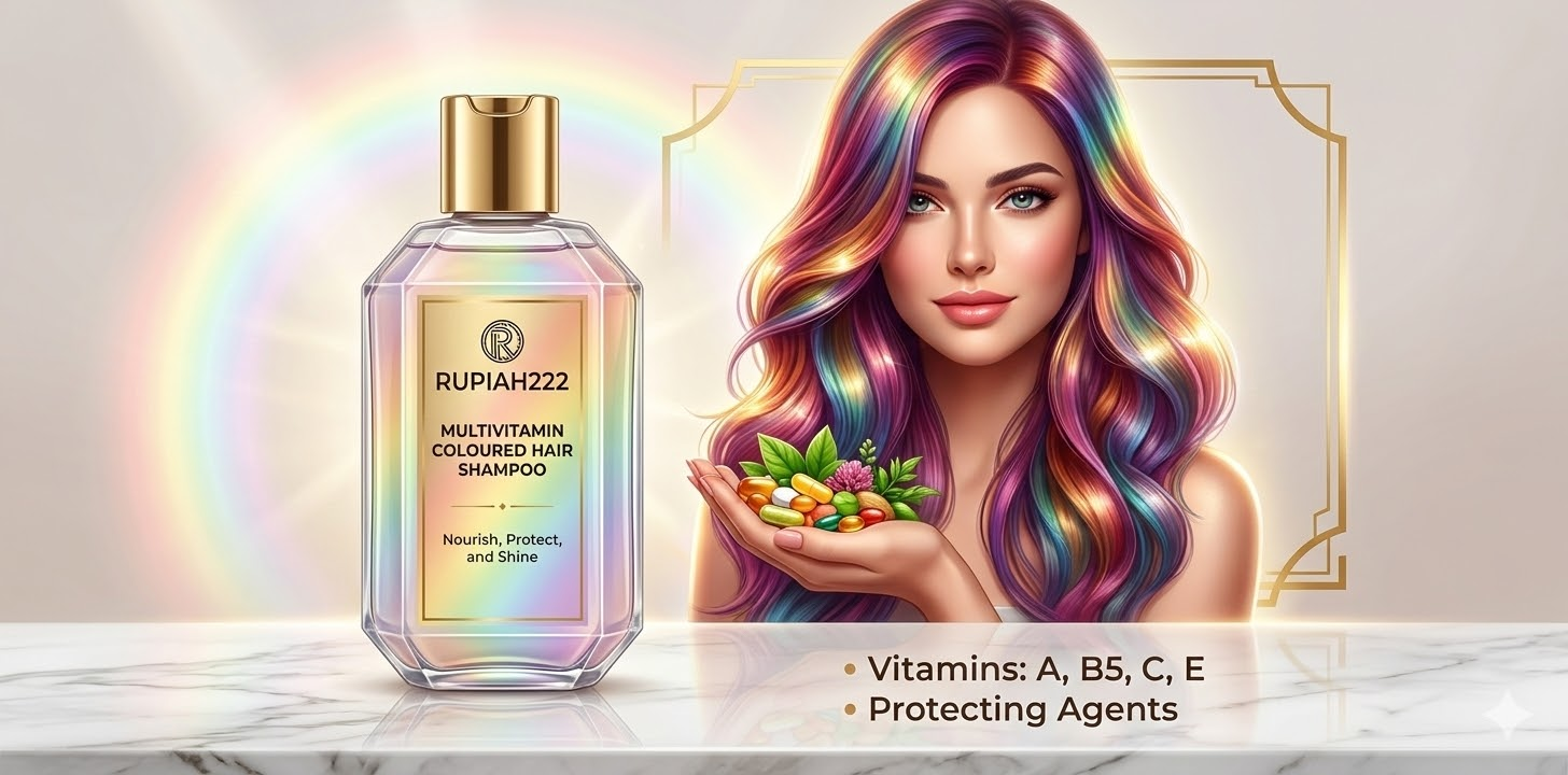Rupiah222 Multivitamin Coloured Hair Shampoo: Nourish, Protect, and Shine